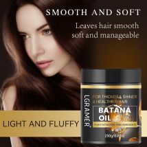 Natürliche Batana-Formel, Keratin-Haarmaske, Reparatur von Schäden, trockenes, geteiltes Haar, nährt feuchtigkeitsspendende Behandlung, glänzende, tiefe Haarpflegemaske