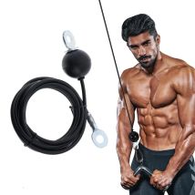 Gym Draht Seil Fitness Kabel Pulley Maschine System Heavy Duty Stahl Seil Für Home Gym LAT Pulldown Lift Last Workout Bodybuilding