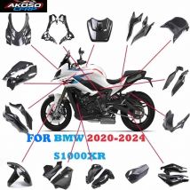 Carbon Faser Für BMW S1000XR 2020-2024 Motorrad Kotflügel Kraftstoff Tank Seite Verkleidung Schutz Panels Rahmen Abdeckung Zubehör Schutz