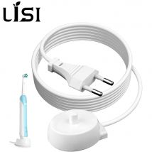 LISI Charger Base Fit for Oral B Electric Toothbrush iO Series 3 4 5 6 1000/3000/5000/7000 Waterproof Inductive Charging Base