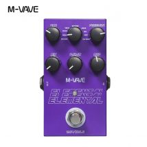 Pedale di ritardo digitale elementare M-vave, pedale per chitarra di ritardo, supporto per modalità TAP e HOLD, 9 effetti di ritardo diversi