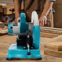 14 Zoll multifunktion ale Stahls chneide maschine Metall 2800w 3800 U/min Schneid säge zum Schneiden von Holz winkel Eisen Stahl