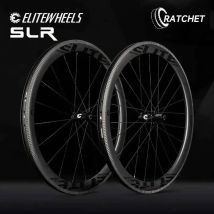ELITEWHEELS SLR 700c Rennrad-Carbon-Laufradsatz, 3K-Twill-Bremsflächensäule, 1423 Speichen-Ratschensystem, 36 Zähne, gerade Zugnabe Mexiko
