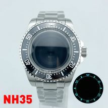 43,5 mm NH35A-Uhrengehäuse, 500 m wasserdicht, DEEP SEA Homage, groß und hochwertig, mit Armband,