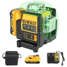 2026 DEWALT DW089LG Lithium-Akku Grüner Laser-Nivelliergerät |   12 Linien 3 Seiten 360 °   Horizontal Vertikal |   Nivellierungsmessung im Freien