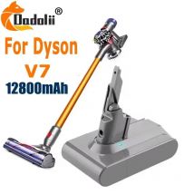 Neuer Dyson V7-Akku mit hoher Kapazität, 21,6 V, 12800 mAh, Li-Ionen-Akku für Dyson V7-Akku, Animal Pro Staubsauger-Ersatz