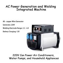 5500 kW DC12V 8,3 A synchroner tragbarer Generator AC-Generator für Generatorkomponenten für Reifenreparaturen und Fahrzeugwartung