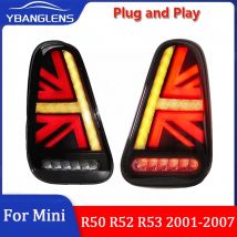 2 pz Fanale posteriore a LED per BMW Mini Cooper R50 R52 R53 2001-2007 Accessori Modificati Auto Union Jack Styling Gruppo luce posteriore