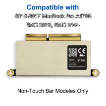 Nuovo SSD da 256 GB 512 GB 1 TB per il 2016 2017 MacBook Pro Retina A1708 Disco a stato solido EMC 3164 EMC 2978