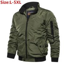 Herrenmode Baumwolle Warme Jacken Slim Fit Bomberjacke Herbst Winter Outdoor Casual Langarm Warme Mäntel für Männer 5XL