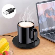 Scaldatazze USB Scaldatazze Riscaldatore per tazze da caffè Riscaldamento termostatico Sottobicchiere Tazza Scaldatazze elettrico per tè al latte Scaldatazze da caffè per ufficio casa