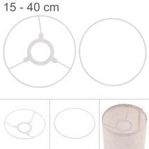 15 - 40 cm E27 Paralume standard Cilindrico Paralume vintage Cornici per la produzione di soffitti di lampade da tavolo fai-da-te