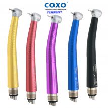 Colorfu COXO YUSENDENT Dental Hochgeschwindigkeitshandstück Standardkopf 4-Loch M4 Luftturbinen-Keramiklager für PANA MAX NSK