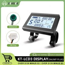 Display Ebike KT LCD3 LCD3U Display muslimcon misuratore intelligente USB per Kit di conversione motore mozzo bicicletta elettrica
