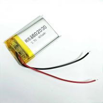 1 Stück 602030   3,7 V 300 mAh Polymer-Lithium-Akku. Für Punktlesestift, Blitzschuh, Rekorder, Karte, Lautsprecher