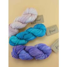 Manos Fino 70% merino 30% silk Handdyed Yarn From Uruguay