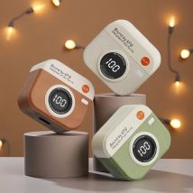 Q86auricolari wireless semi nell'orecchio design della fotocamera retrò display di alimentazione auricolari musicali a lunga durata della batteria auricolari sportivi