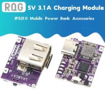 Type-c USB 5V 3.1A wzmacniacz konwertera Step-Up moduł zasilania IP5310 mobilny powerbank akcesoria ze wskaźnikiem LED przełącznika