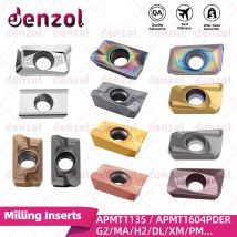 APMT1604 APMT1135 pder Fräseinsatz Vp15tf Aluminium Edelstahl Hartmetalleinsätze MA G2 XM H2 M2 PM FM für 300R 400R Werkzeuge
