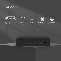 HiFiMuse R20 Wireless Audio Streamer |   Arylic S10+ Alternative mit HDMI, WiFi, Bluetooth, AirPlay, DLNA-Unterstützung