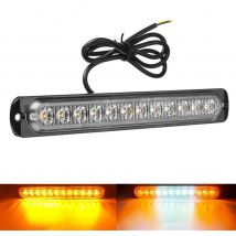 1 Stück 2 Stück 4 Stück Stroboskope Strobe 12 LED-Blitzlicht Polizeiauto LKW Auto 12–24 V Notfall blinkende Seitenmarkierungsleuchten
