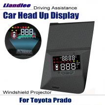 Auto Head-Up-Display HUD für Toyota Land Cruiser Prado J150 2009-2023 Auto LED-Bildschirm Elektronisches Zubehör Windschutzscheibenprojektor