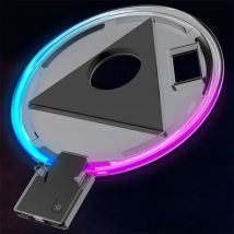 Ps5 host leuchtende Basis coole Farbe bunte Lades itz Lades chale Halterung LED-Licht für Sony Spiel zubehör