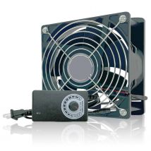 Ventola assiale per muffin ad alta velocità 110 V 120 V CA 120 mm x 38 mm Doppia sfera per progetti di scarico di ventilazione di raffreddamento fai-da-te