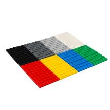 40 pz 6x10 punti Building Blocks 12 colori educativi dimensioni Creative compatibili marche giocattoli per bambini figure sottili mattoni 3033