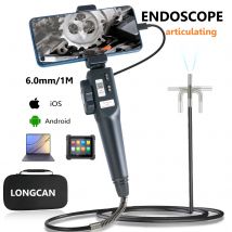 Connettore per cavo da 6.0MM endoscopio industriale automobilistico HD con obiettivo per telecamera di ispezione endoscopica con messa a fuoco automatica leggera per IMG e Video