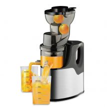 Slow Juicer Entsafter für Obst und Gemüse, 150W Profi Kaltentsafter mit 75mm Einfüllschacht, BPA-frei, 99.6% Saftausbeute