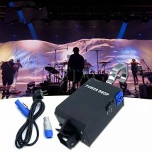 4-teiliges Spektakuläres 100W DMX512-Steuerungs-Kabuki-Vorhang-Abwurf-Set für Konzerte, DJ-Live-Shows, Bühneneffekte, Vorhangfreigabemaschine