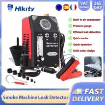 Detector de Fugas de Humo Automotriz Hikity con Protección contra Sobrecalentamiento, Sistema de Prueba de Fugas de Humo EVAP para Automóviles, Sistema de Prueba de Humo de Modo Dual con Flujo