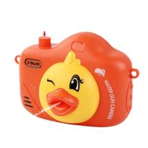 Cartoon Kamera Wasser Schießen Pistole Spielzeug Tier Ente Modell Keine Batterie Soaker Spray Blaster Outdoor Bad Spielzeug für Baby Kinder Geschenke