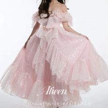 Aileen Rosa Luxuriöse Damen-Abendkleider für besondere Anlässe, Pailletten-Partykleider, Damen فسات Cosa • Maßgeschneidert Lolita