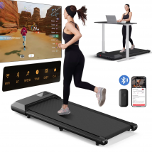 Cinta de correr para caminar, Motor de 2,5 HP, absorción de impactos antideslizante, Mini cinta de correr para el hogar, oficina, Control remoto, almohadilla para caminar, ejercicio