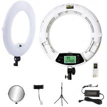 18inch Ring Lights with Tripod Remote Control LED Video Lamp FE480 96W Fill Light Bi-color Photo Studio for Makeup Beauty Salon
