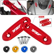 Motorrad Rückspiegel Schutz Abdeckung Für YZFR3 2019-2025 YZFR15 V3 2018-2025 Windschutzscheibe Angetrieben Spiegel Eliminatoren kappe R3 R15