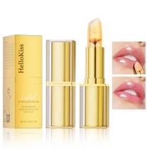 Goldfolien-Lippenstift, aufpolsternder Shift-Balsam, feuchtigkeitsspendend, nicht übertragend, nährend, Farbwechsel, langlebig, vegane Lippenpflege