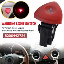 HAZARD WARNING BLINKERLAMPENSCHALTER-Taste für OPEL Renault Trafic Espace Laguna /Vauxhall/Clio 2 8200442724 93856337 8200002441