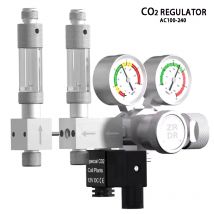 Aquarium DIY Co2 Regler zweistufiges Druckregelventil Co2 Multi Splitter Ausgang Aquarium Co2 Druckminderventil