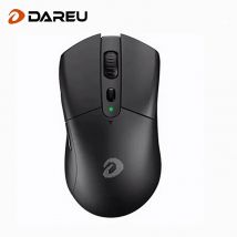 DAREU Mouse da gioco wireless dual-mode 2.4G BT5.0 PAW3335 16000 DPI 6 pulsanti programmabili per PC portatile