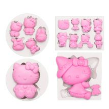 Nette Kitty Kochen Werkzeuge Silikon Form Für Fondant Backen Zucker Von Kuchen Dekorieren Gebäck Küche Zubehör Bäckerei Ware