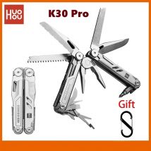 Huohou k30 pro 18 in 1 Multi tool Klappmesser Hand zange Schere sah tragbare Outdoor-Multifunktion werkzeuge
