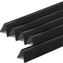 5 Stück Grill-Heizplatte Weber 7620 Grillzubehör, Feuerbarriere, Verteilerplatte Emaille-Heizplatte