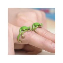 Tree Frog Ring, Green Quirky Frog Ring Adjustable Cosplay Accessories