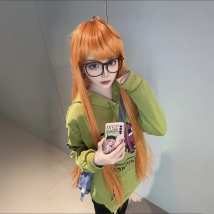 Game NAVI Futaba Sakura Cosplay Costume Adult Unisex Pullover Pixel Printing Hoodies Uniform Top Christmas Outfits