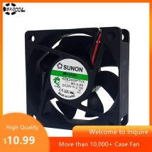 Per SUNON KDE2406PTVX 60x60x25mm DC 24V 0.113A Ventola di raffreddamento industriale con doppio cuscinetto a sfere per VFD