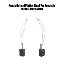 Quick-swap Hotend Pinting 3D Printer Nozzle, 0.4mm Hardened Steel, Ideal for Anycubic Kobra 3 Max
