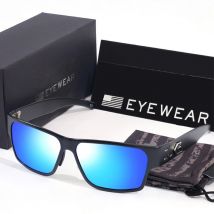 Brand Aluminum Magnesium Sunglasses Men Women Design Driving Sun Glasses for Men Square DELTA Eyewear Male Eyeglasses